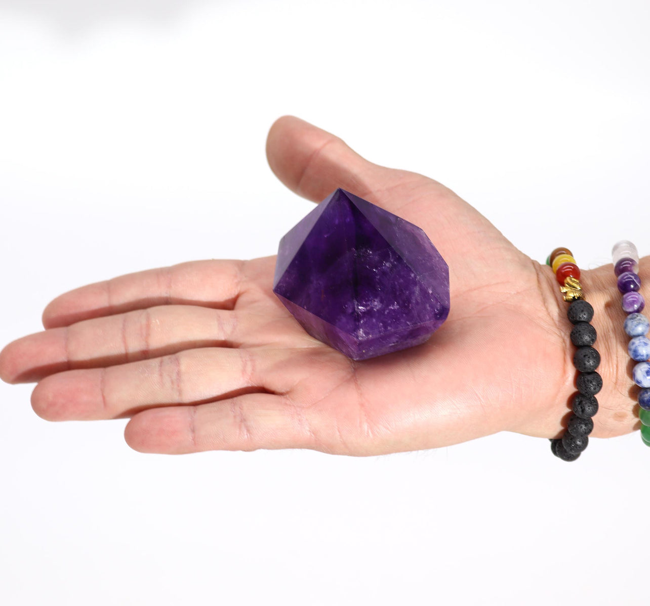 Medium Rich Colour Amethyst Points (approx 5.5-6.5cm)
