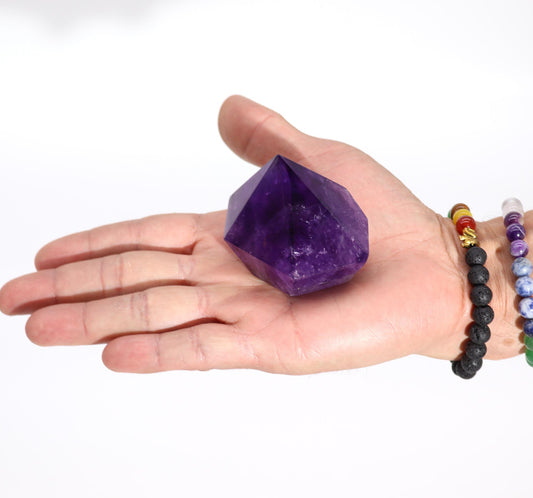 Medium Rich Colour Amethyst Points (approx 5.5-6.5cm)
