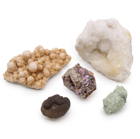 Rare Mineral Specimens - Pack of 5 - Mix 1