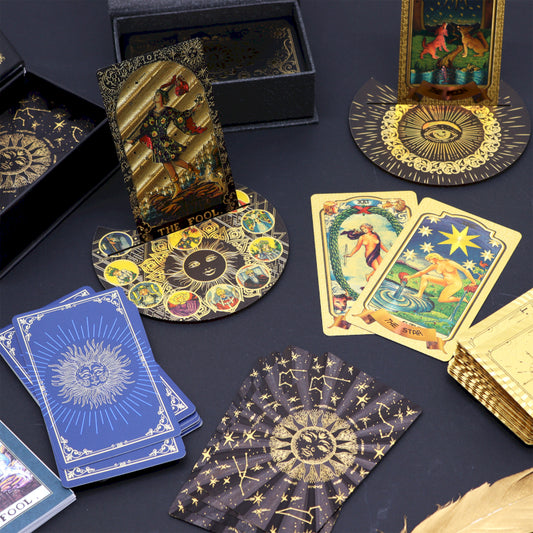 Gold Foil Tarot - Let the Magic Begin - Gift Set