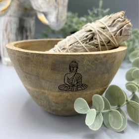 Buddha Bowl & Smudge Sticks