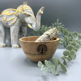 Tree Of Life Bowl & Smudge Sticks