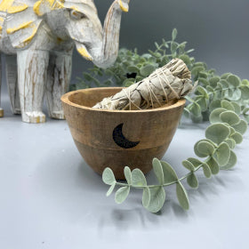 Three Moons Bowl & Smudge Sticks
