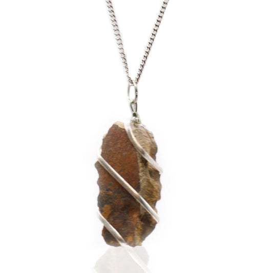 Cascade Wrapped Gemstone Necklace