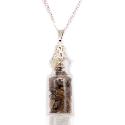 Bottled Gemstone Necklace
