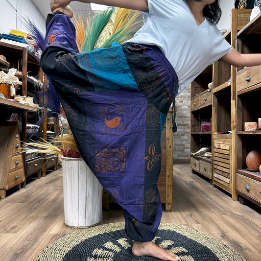 Aladdin Himalayan Print on Purple