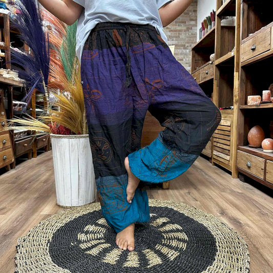 High Cross Himalayan Print on Purple