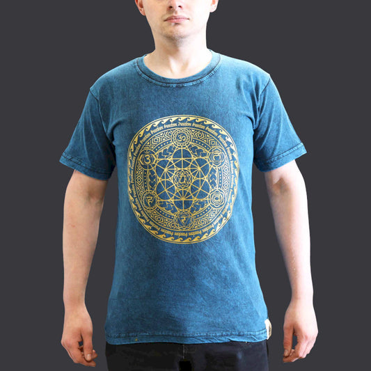 Stone Washed T-Shirt - Chakra
